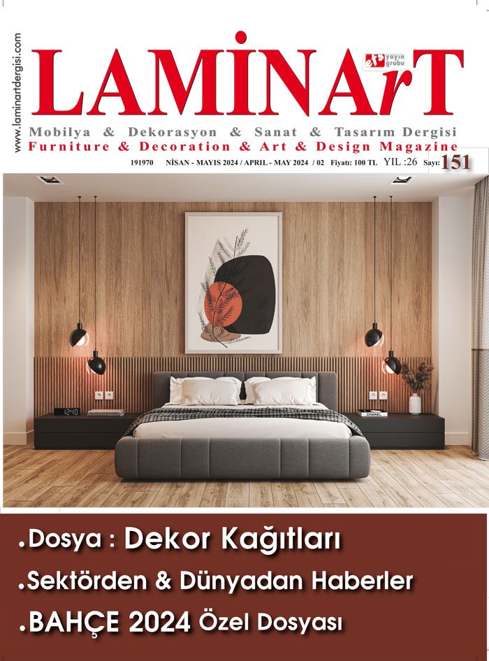 Laminart Dergisi Kapak 151 Nisan-Mayıs