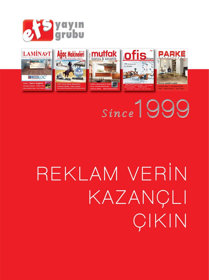 Laminart Dergisi-Dosya: Laminat Parke 2025-EFS