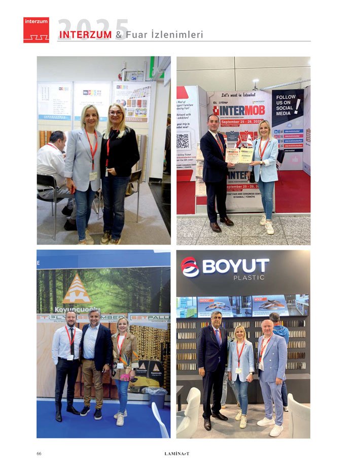 Laminart Dergisi Dosya: İnterzum Fuarı 2025 izlenimleri