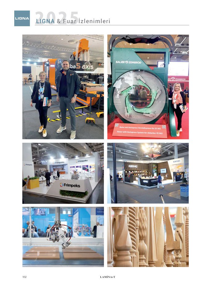 Laminart Dergisi-Dosya:  Ligna 2025 Fuar İzlenimleri