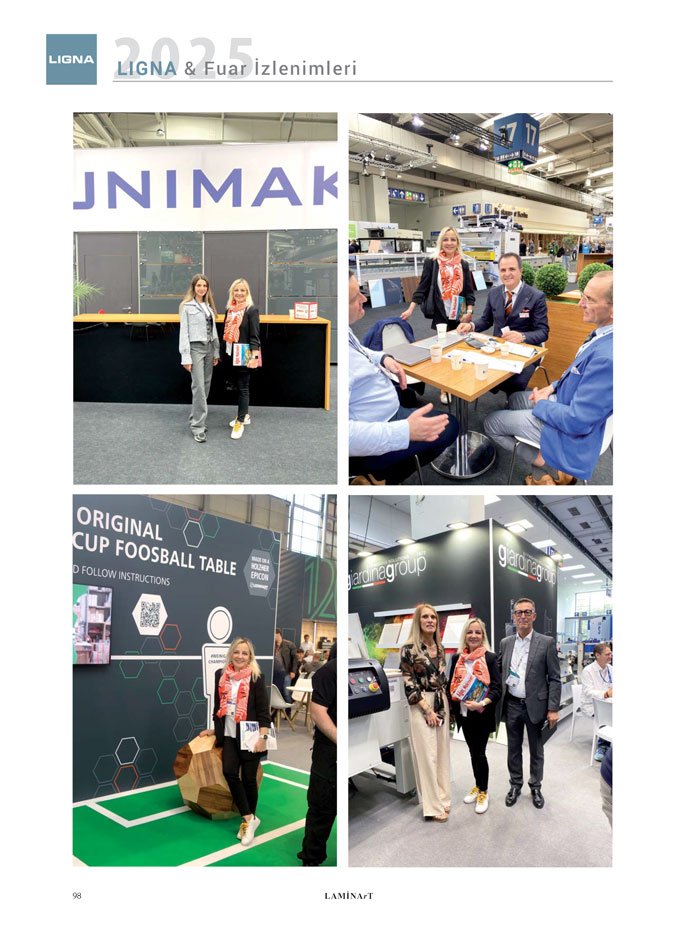 Laminart Dergisi-Dosya:  Ligna 2025 Fuar İzlenimleri