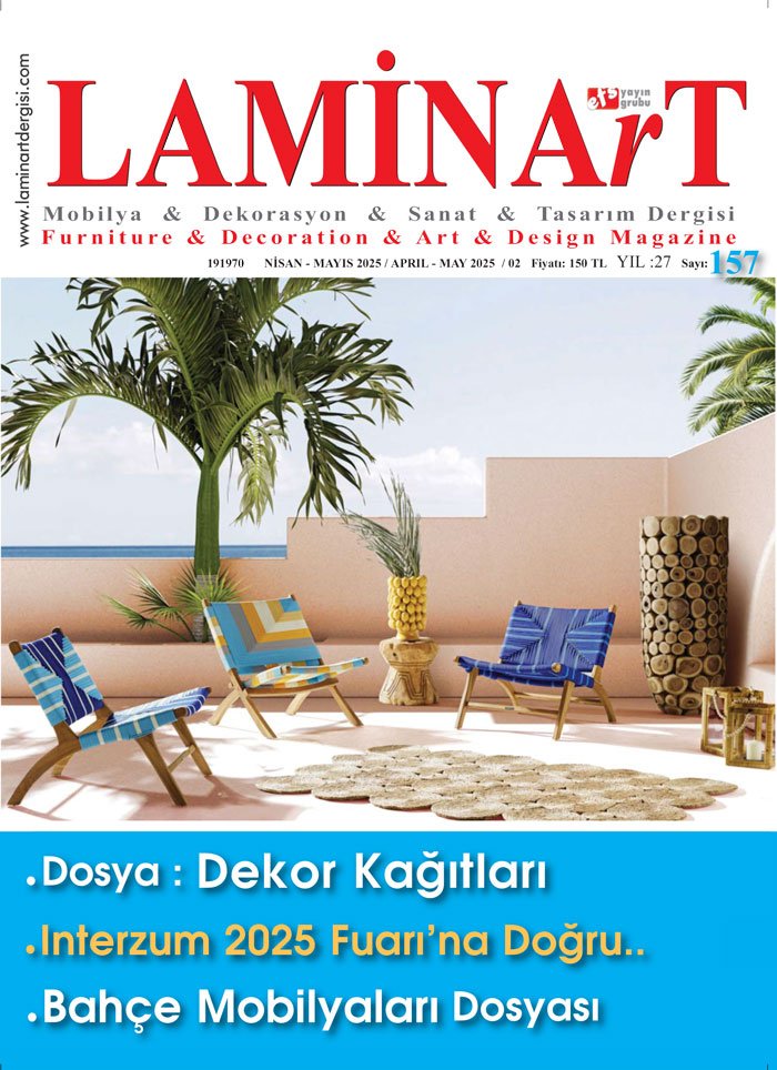 Laminart Dergisi Kapak 157 Nisan Mayıs 2025