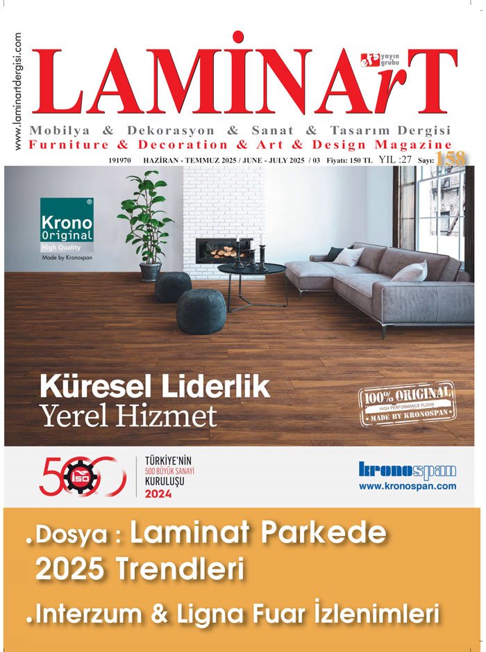 Laminart Dergisi Kapak 158 Hairzan Temmuz 2025