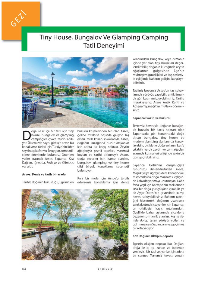 Laminart Dergisi DOSSIER : 